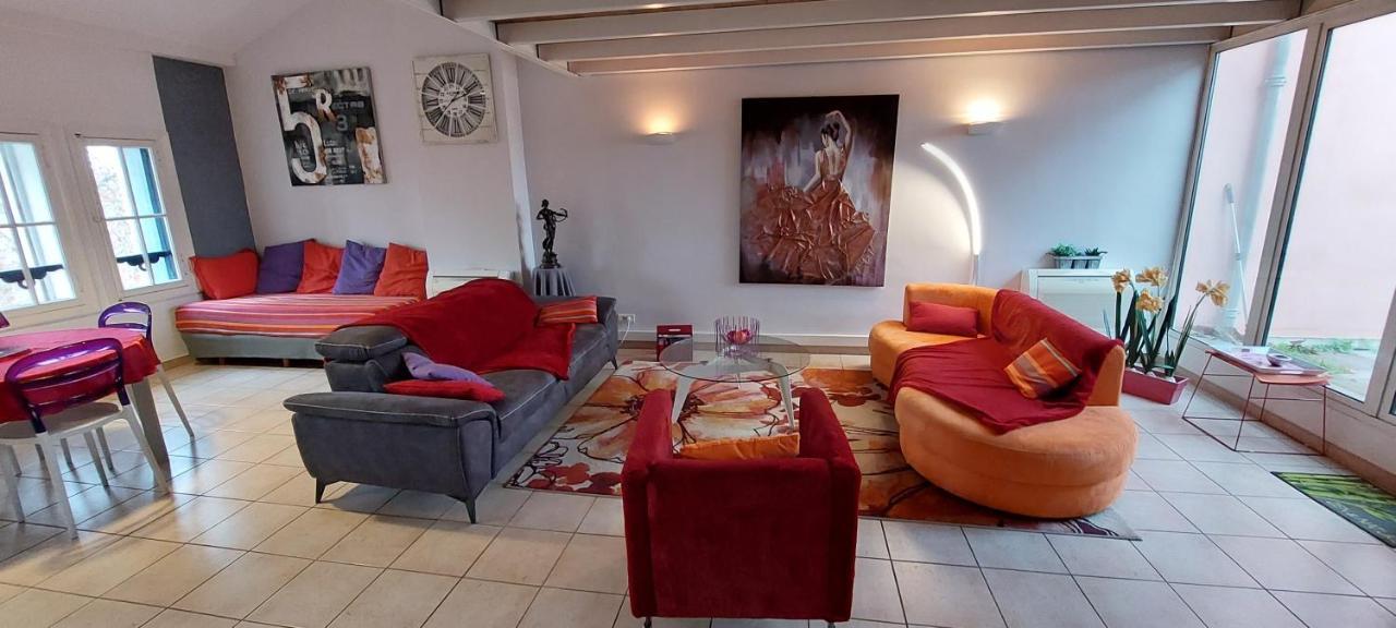 Appartement Le Loft De La Robine 110m2 à Narbonne Extérieur photo