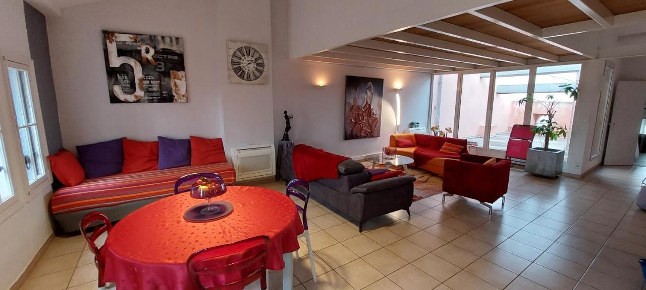 Appartement Le Loft De La Robine 110m2 à Narbonne Extérieur photo