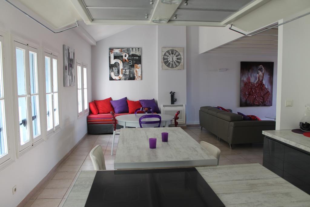 Appartement Le Loft De La Robine 110m2 à Narbonne Chambre photo