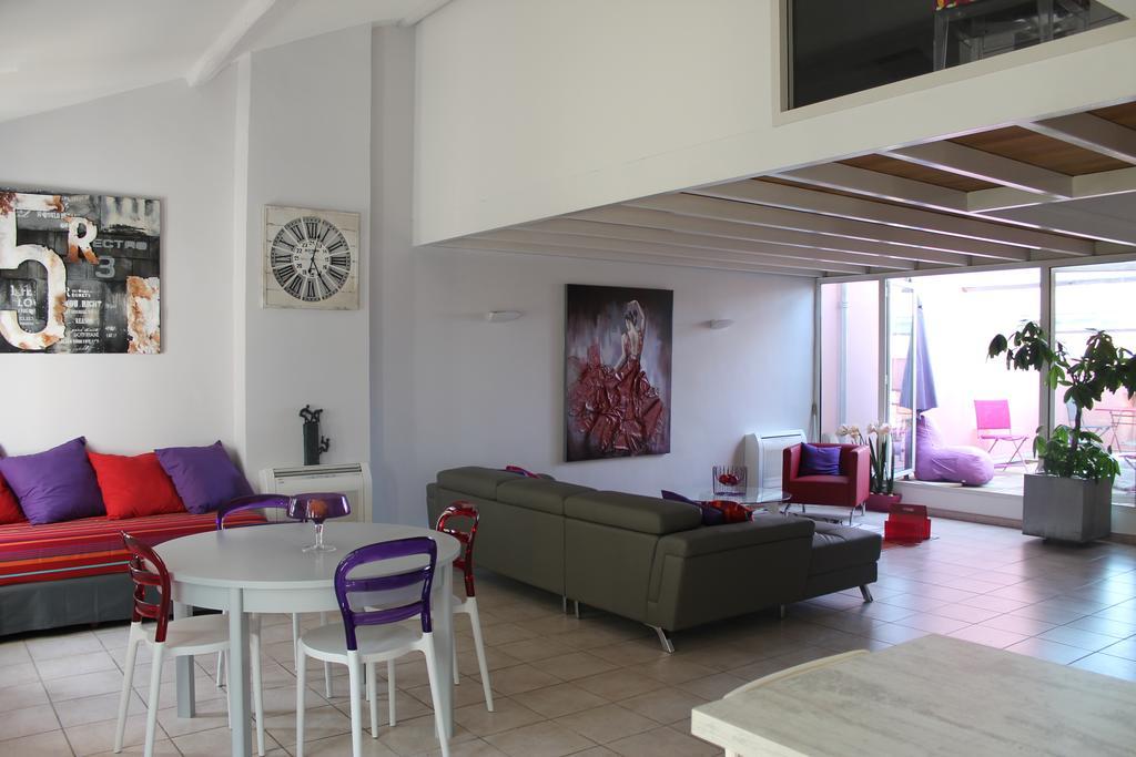 Appartement Le Loft De La Robine 110m2 à Narbonne Chambre photo